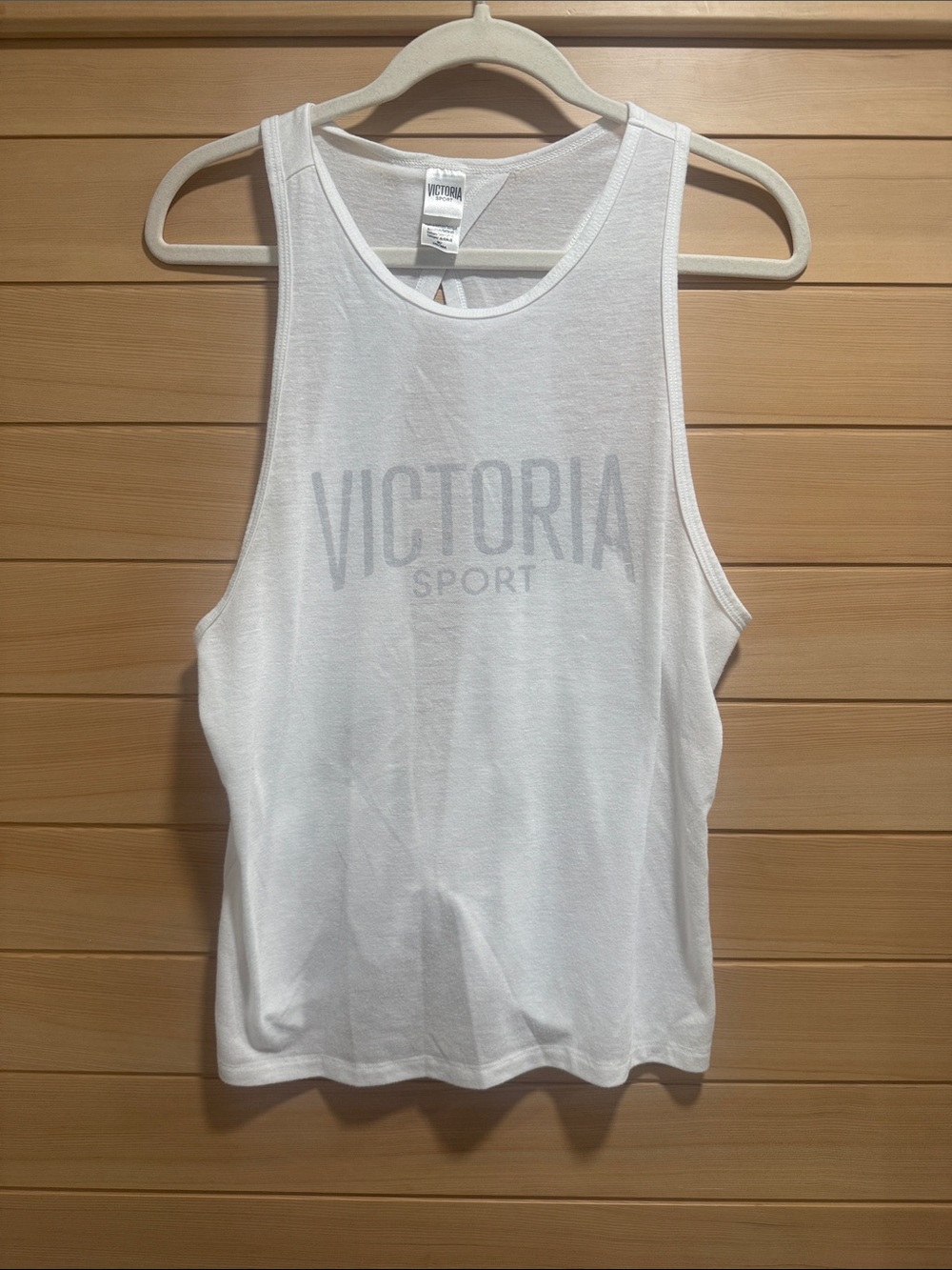 Victoria's Secret White Sport Tank Top